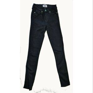 Paige Transcend Verdugo Ankle, Dark Blue Denim Jeans, Women's Size 31